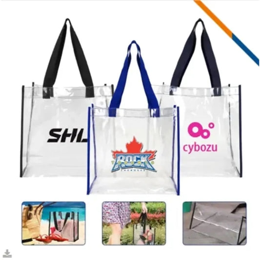 Clear Stadium Tote Bag