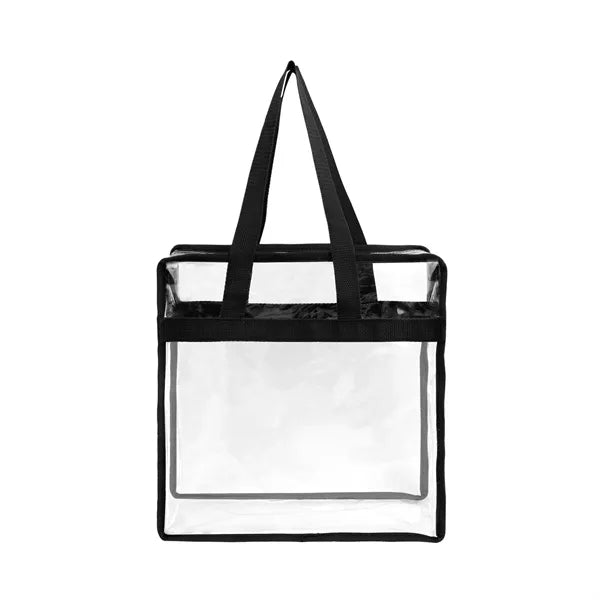 Clear Tote Bag With Zipper