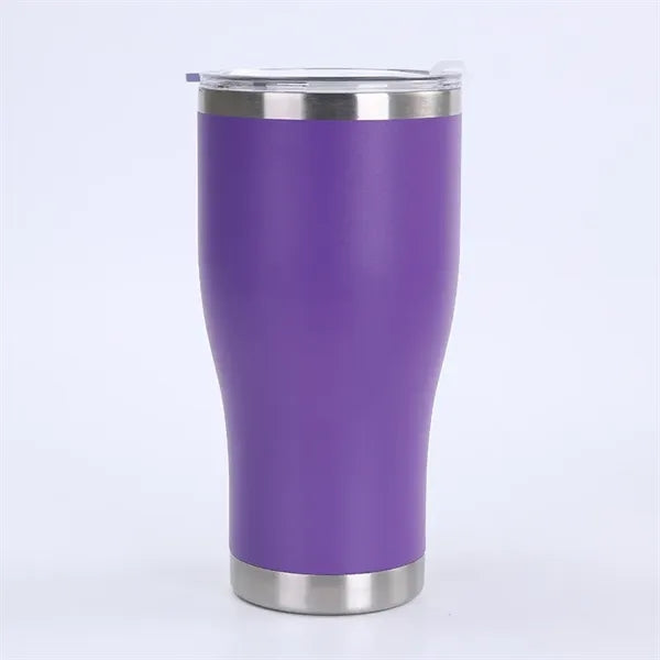 20oz Insulated Vacuum Waist Shape Tumbler with Lid