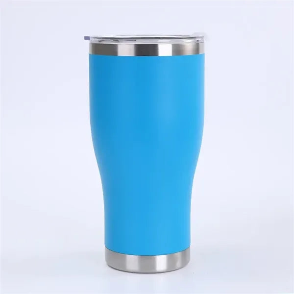 20oz Insulated Vacuum Waist Shape Tumbler with Lid