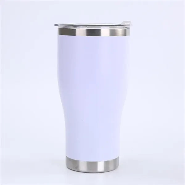20oz Insulated Vacuum Waist Shape Tumbler with Lid
