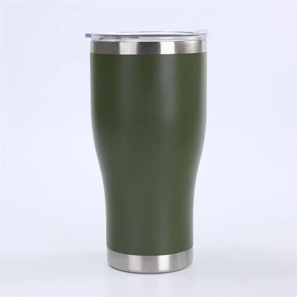 20oz Insulated Vacuum Waist Shape Tumbler with Lid