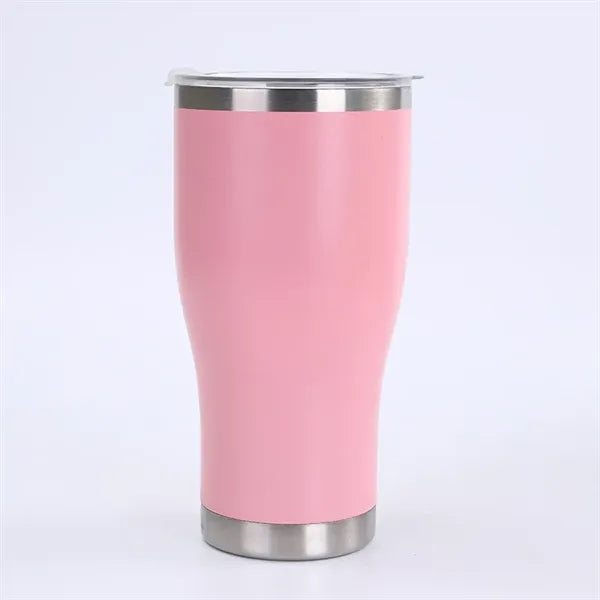 20oz Insulated Vacuum Waist Shape Tumbler with Lid