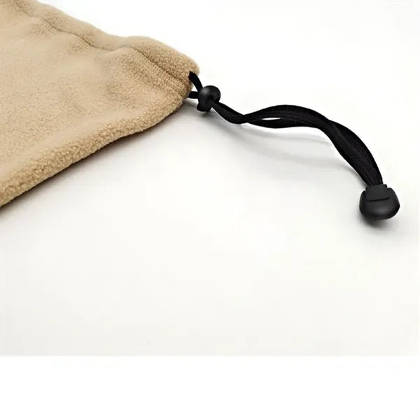 Adjustable Drawstring Fleece Windproof Neck Cover Scarf