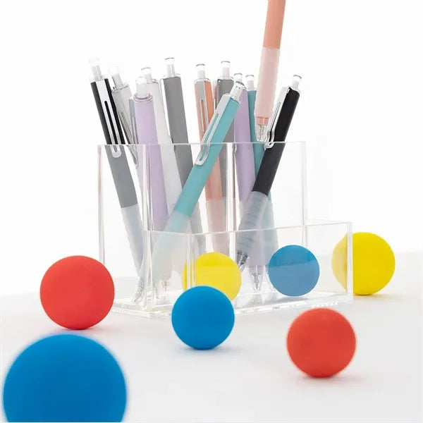 Black Gel Point Press Retractable Writing Ballpoint Pen