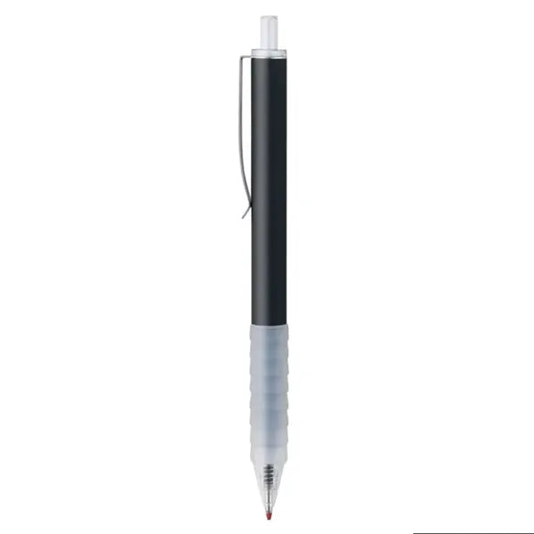 Black Gel Point Press Retractable Writing Ballpoint Pen