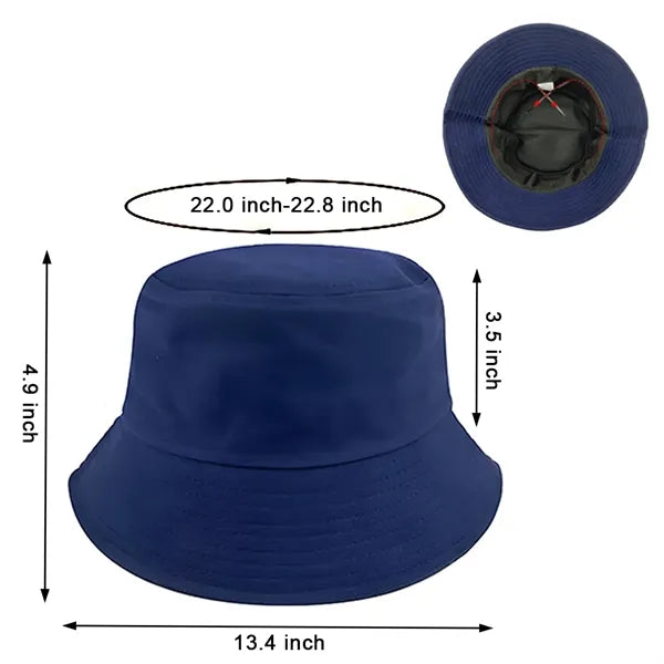 Full Color Imprint Cotton Bucket Hat