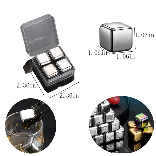 Food Grade Stainless Steel Ice Cubes