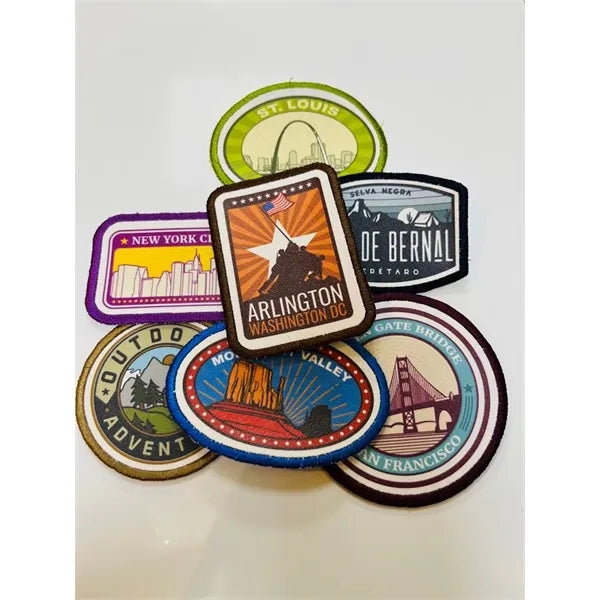 Vegan Leather CUSTOM PATCHES 3"