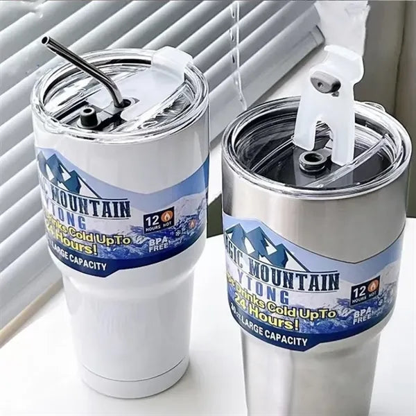 30 oz. Double Wall Stainless Steel Vacuum Insulation Tumbler