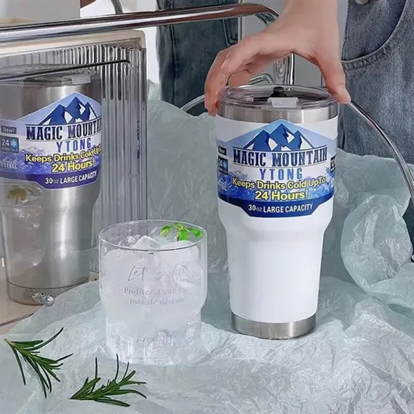 30 oz. Double Wall Stainless Steel Vacuum Insulation Tumbler