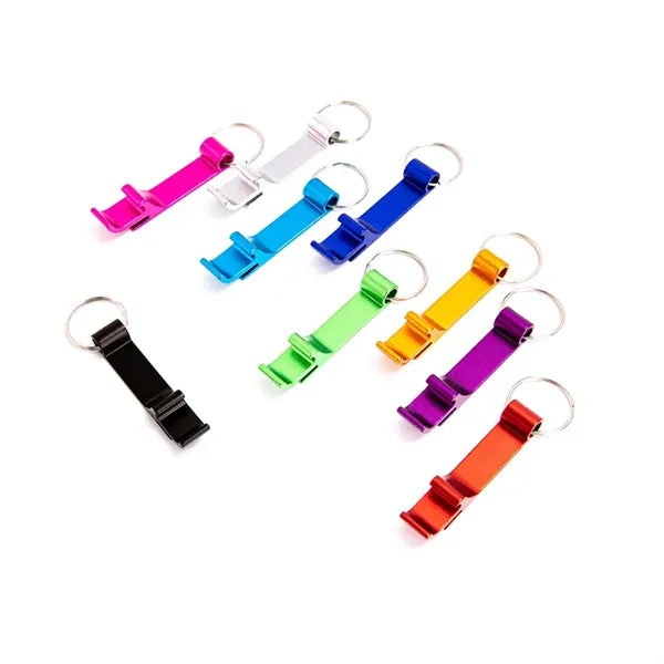 Aluminium Alloy Bottle Opener Keyring
