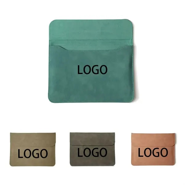 14in PU Leather Laptop Case Antifriction