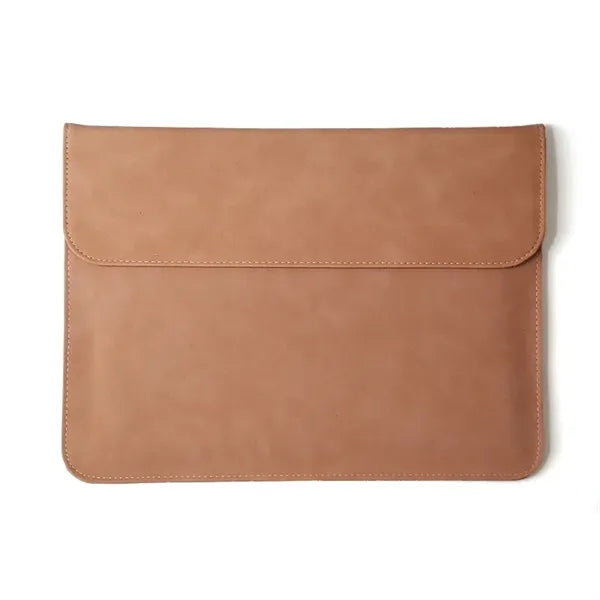 14in PU Leather Laptop Case Antifriction
