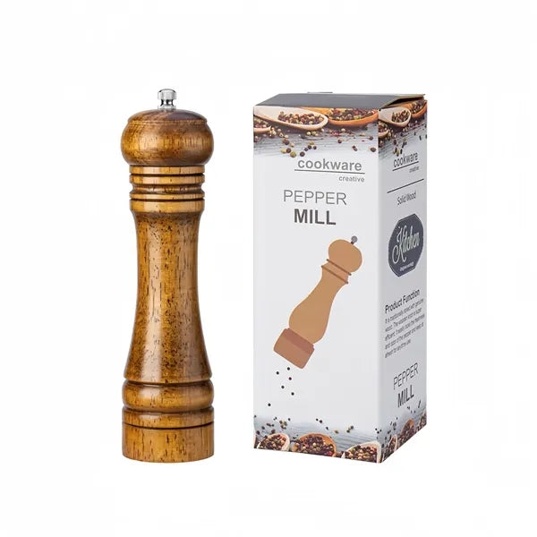 Rubberwood Pepper Mill