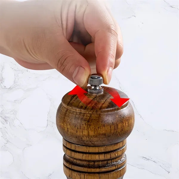 Rubberwood Pepper Mill