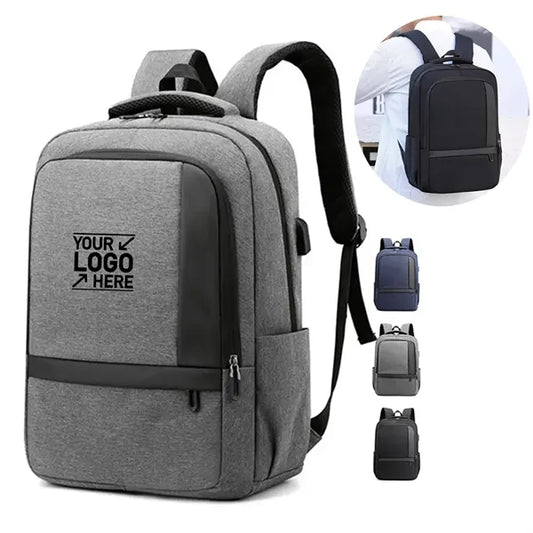 Travel Computer Bag Business Laptop Backpack with USB Port