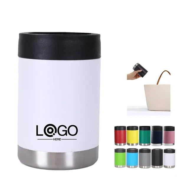 12 oz Double Wall Vacuum Insulated Can Cooler