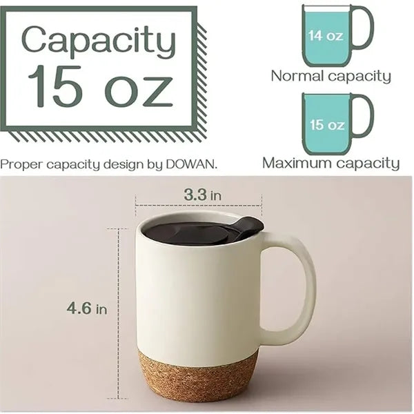 Ceramic Coffee Cup Set Of Two Pieces