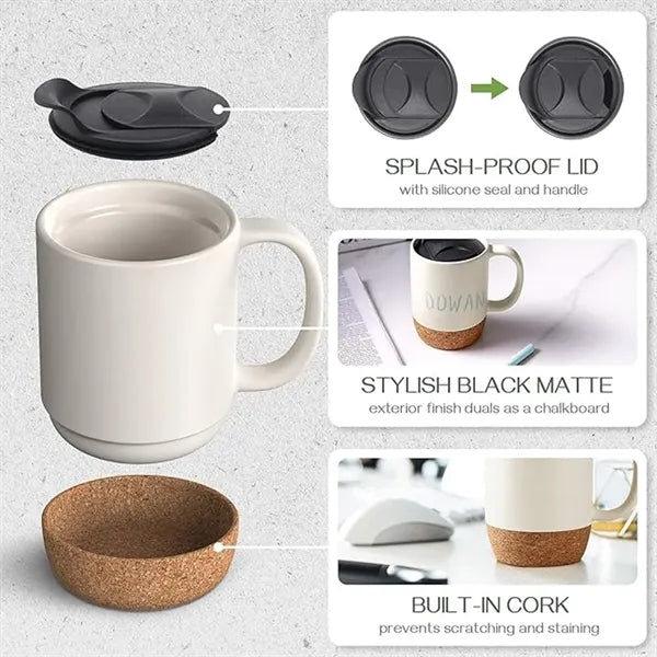 Ceramic Coffee Cup Set Of Two Pieces