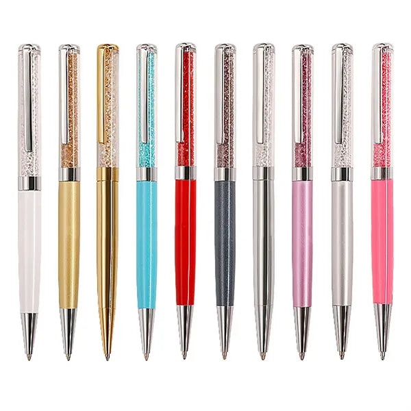 Crystal Metal Ballpoint Pens