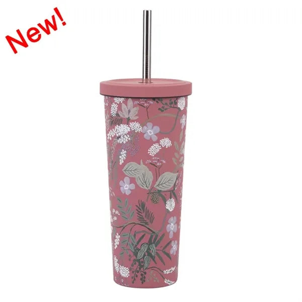 830ml Stainless Steel Printing Tumbler With Straw