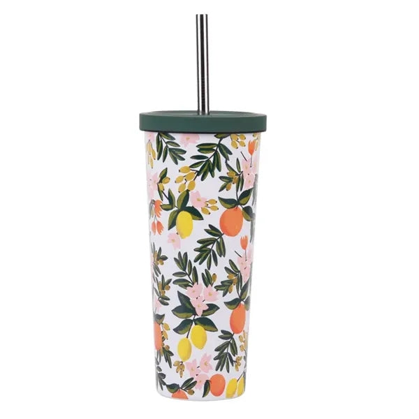 830ml Stainless Steel Printing Tumbler With Straw