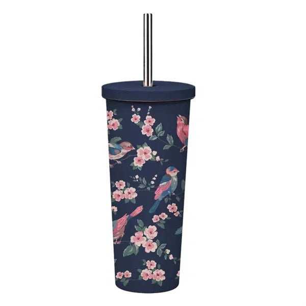 830ml Stainless Steel Printing Tumbler With Straw