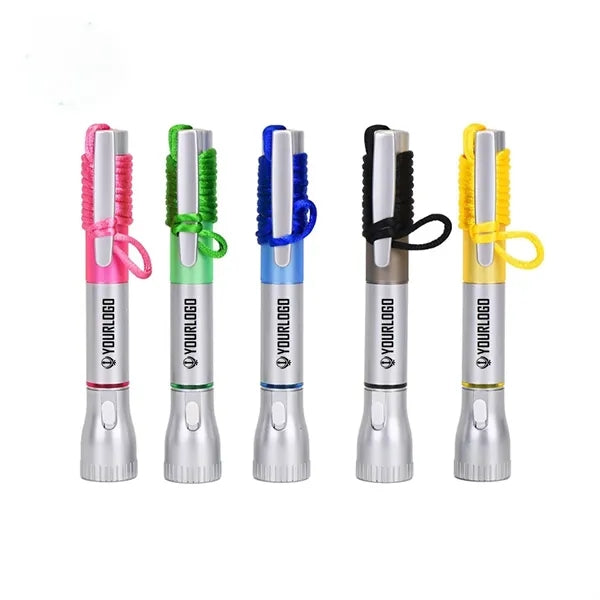 Pen And Flashlight