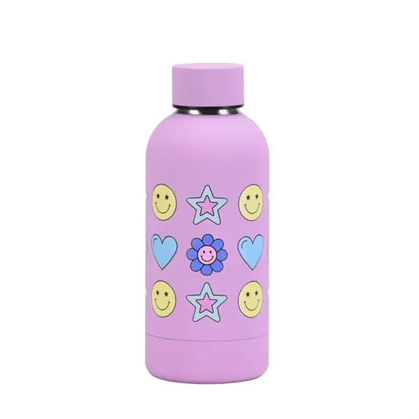 350ml Insulated Stainless Steel Rubber Painting Flask