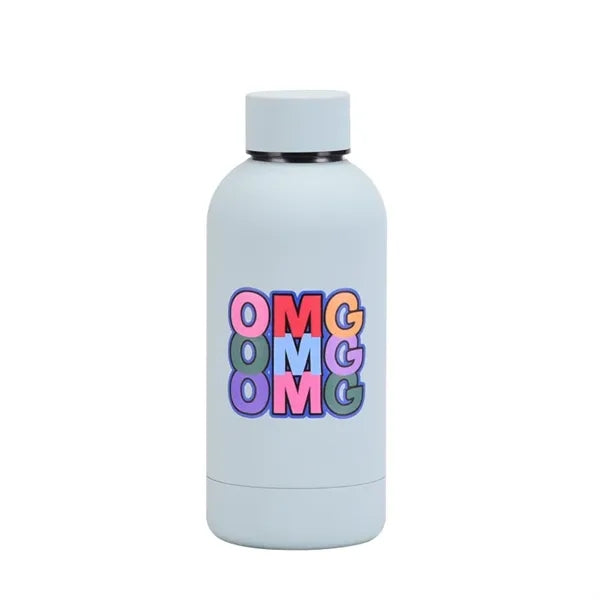 350ml Insulated Stainless Steel Rubber Painting Flask