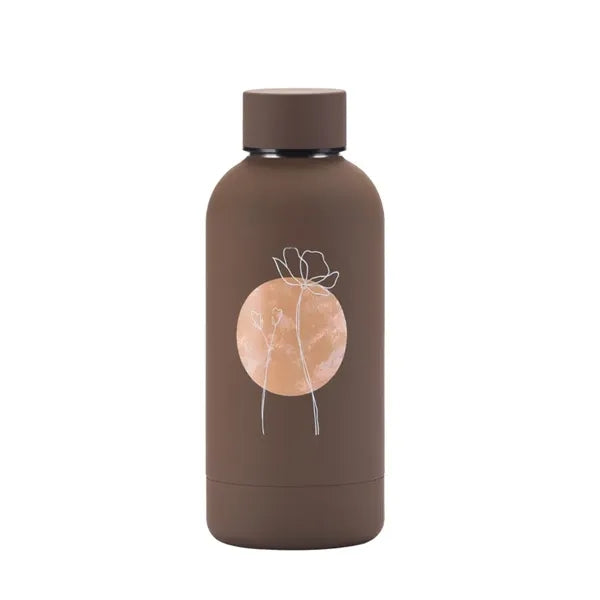 350ml Insulated Stainless Steel Rubber Painting Flask