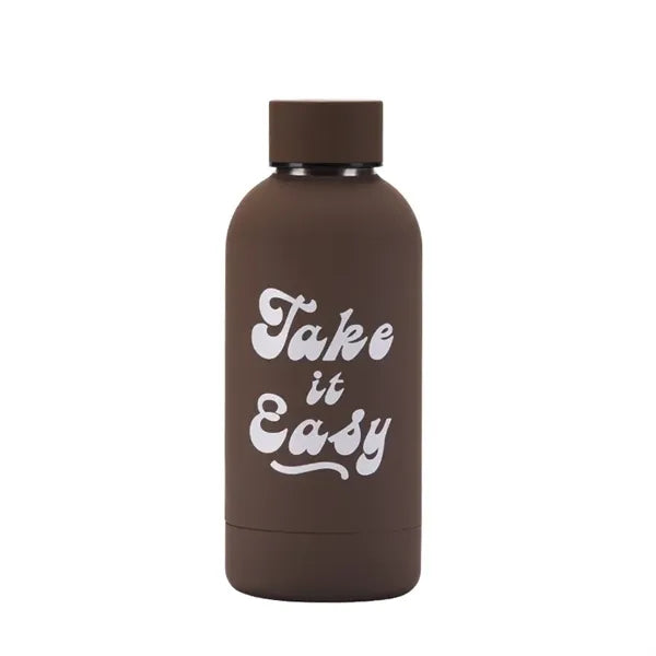 350ml Insulated Stainless Steel Rubber Painting Flask