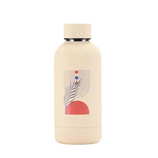 350ml Insulated Stainless Steel Rubber Painting Flask