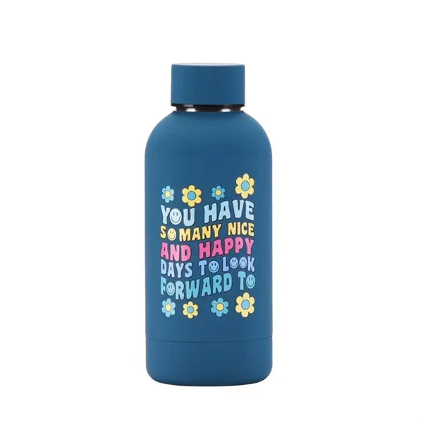 350ml Insulated Stainless Steel Rubber Painting Flask