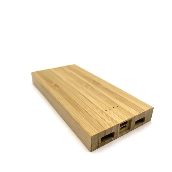 5000 Mah Eco Bamboo Power Bank Fast Wireless Charger