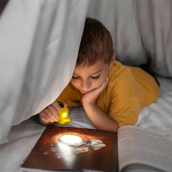 Mini LED Flashlight Keychain Construction Helmet Opener