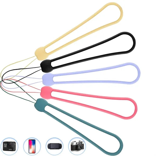 Lanyard Short Small Phone Wrist Straps Silicone Rubber