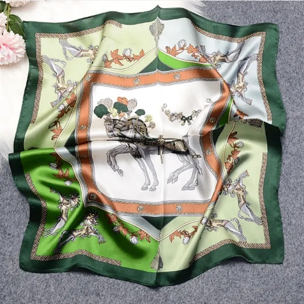 Mulberry Silk Square Scarf 21'' x 21''