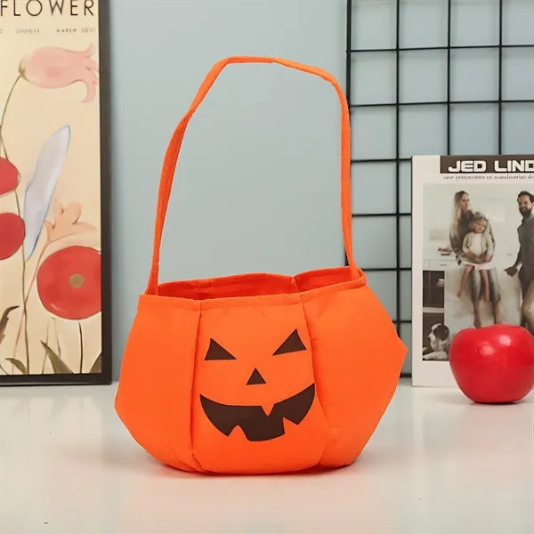 Halloween Pumpkin Buckets Candy Tote Bags