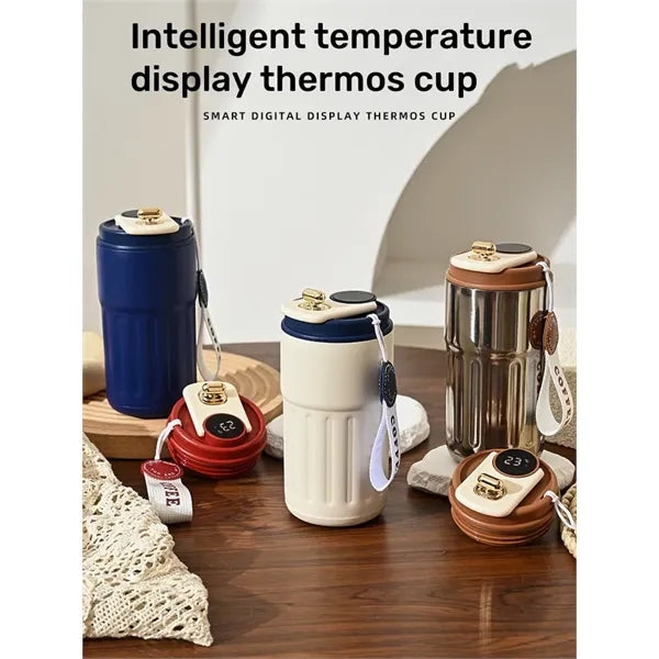 15 oz stainless steel vacuum insulated travel mug water cup