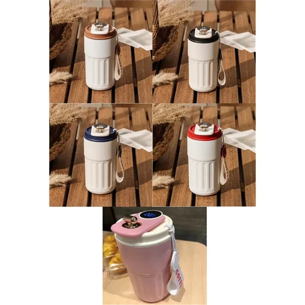 15 oz stainless steel vacuum insulated travel mug water cup