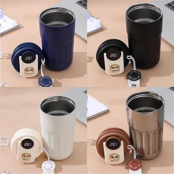 15 oz stainless steel vacuum insulated travel mug water cup