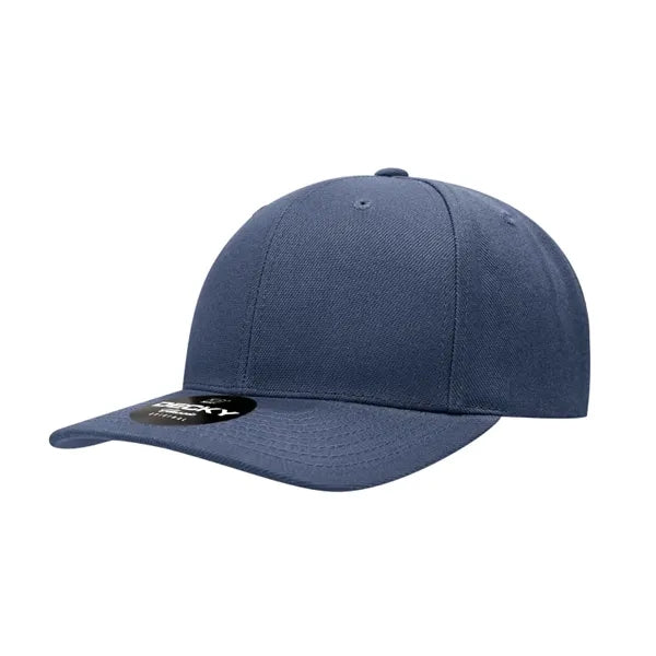 Decky 1015 6 Panel Mid Structured Acrylic/Polyester Snapback