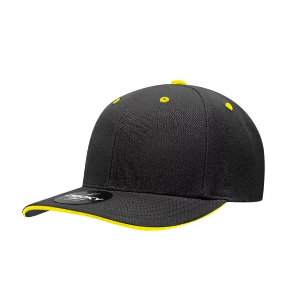 Decky 6 Panel Mid Profile Structured Sandwich Bill Cap