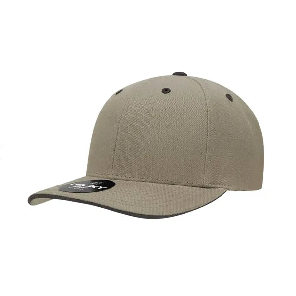 Decky 6 Panel Mid Profile Structured Sandwich Bill Cap