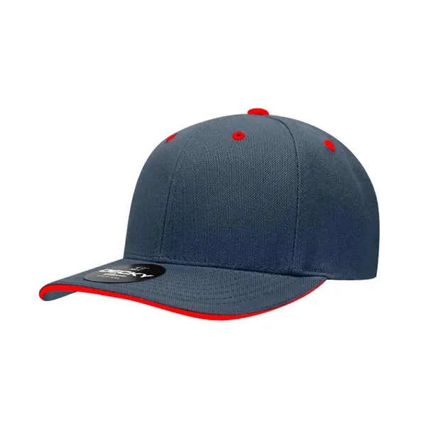 Decky 6 Panel Mid Profile Structured Sandwich Bill Cap