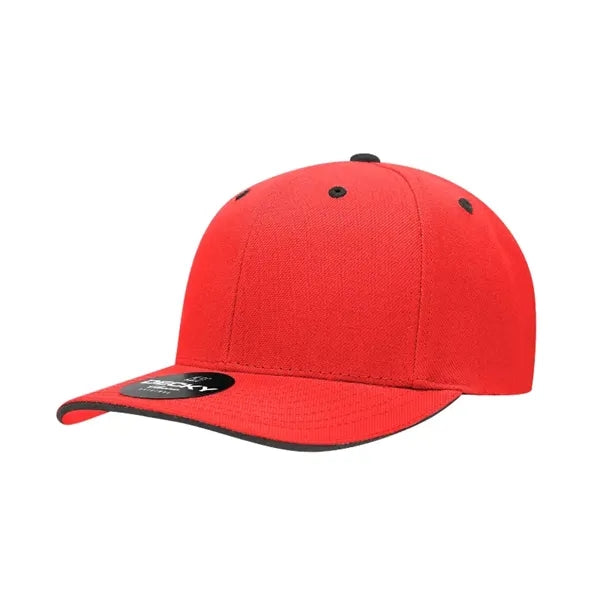 Decky 6 Panel Mid Profile Structured Sandwich Bill Cap