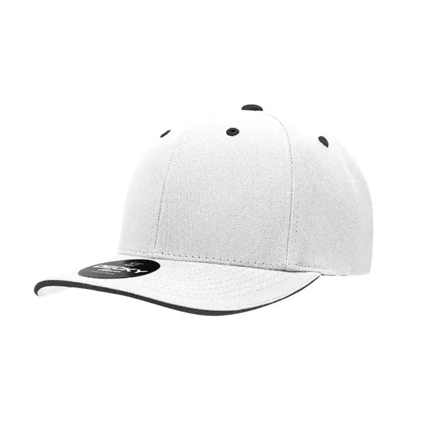 Decky 6 Panel Mid Profile Structured Sandwich Bill Cap