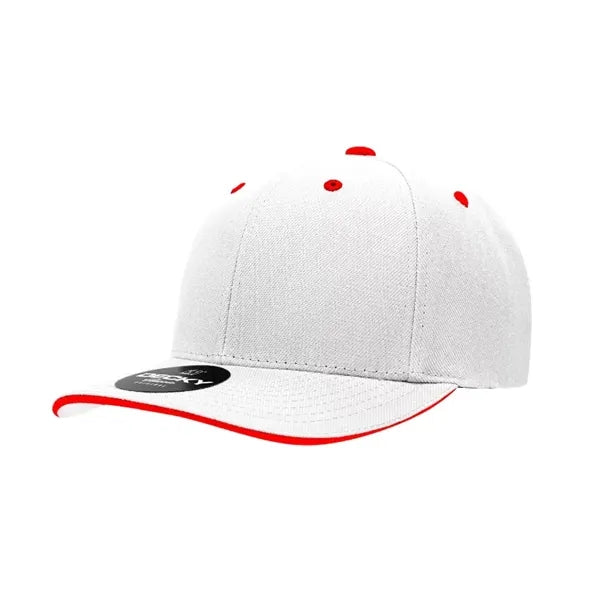 Decky 6 Panel Mid Profile Structured Sandwich Bill Cap